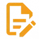 Document being edited icon